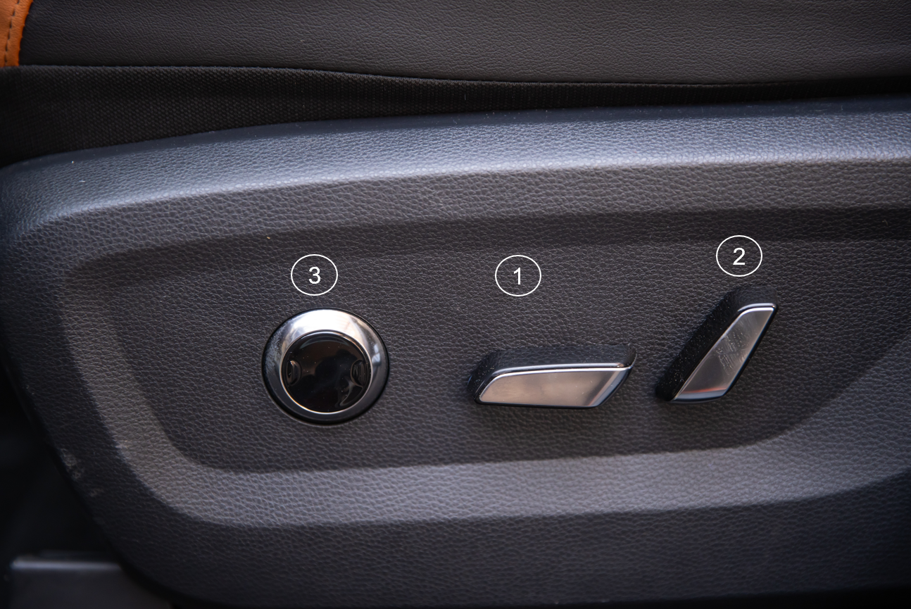 Asiento del conductor con regulación eléctrica de 10 posiciones