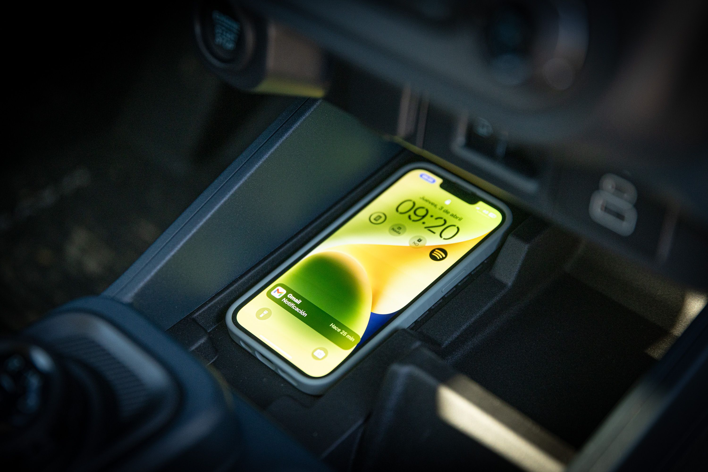 Cargador inalámbrico de smartphone