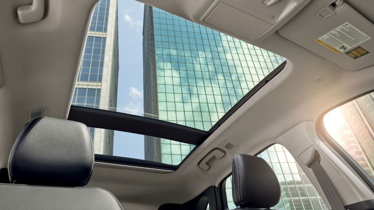 Techo solar panorámico con apertura y cierre eléctrico