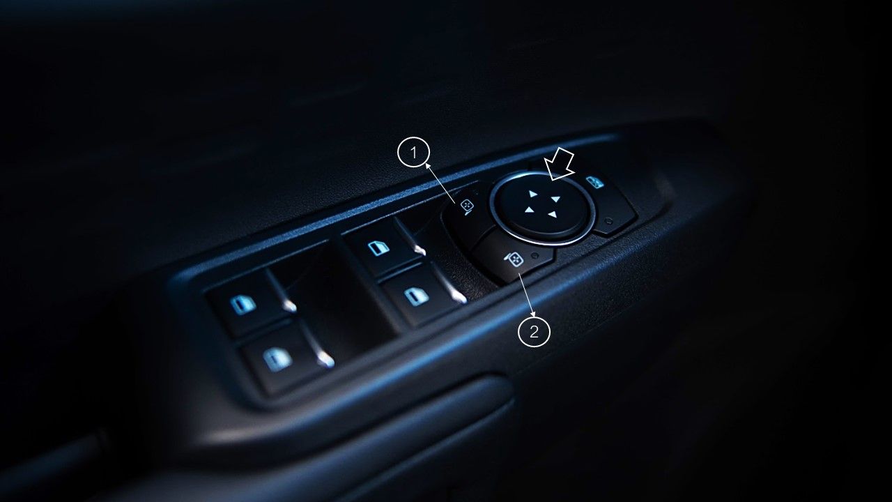 Espejos exteriores con ajuste eléctrico