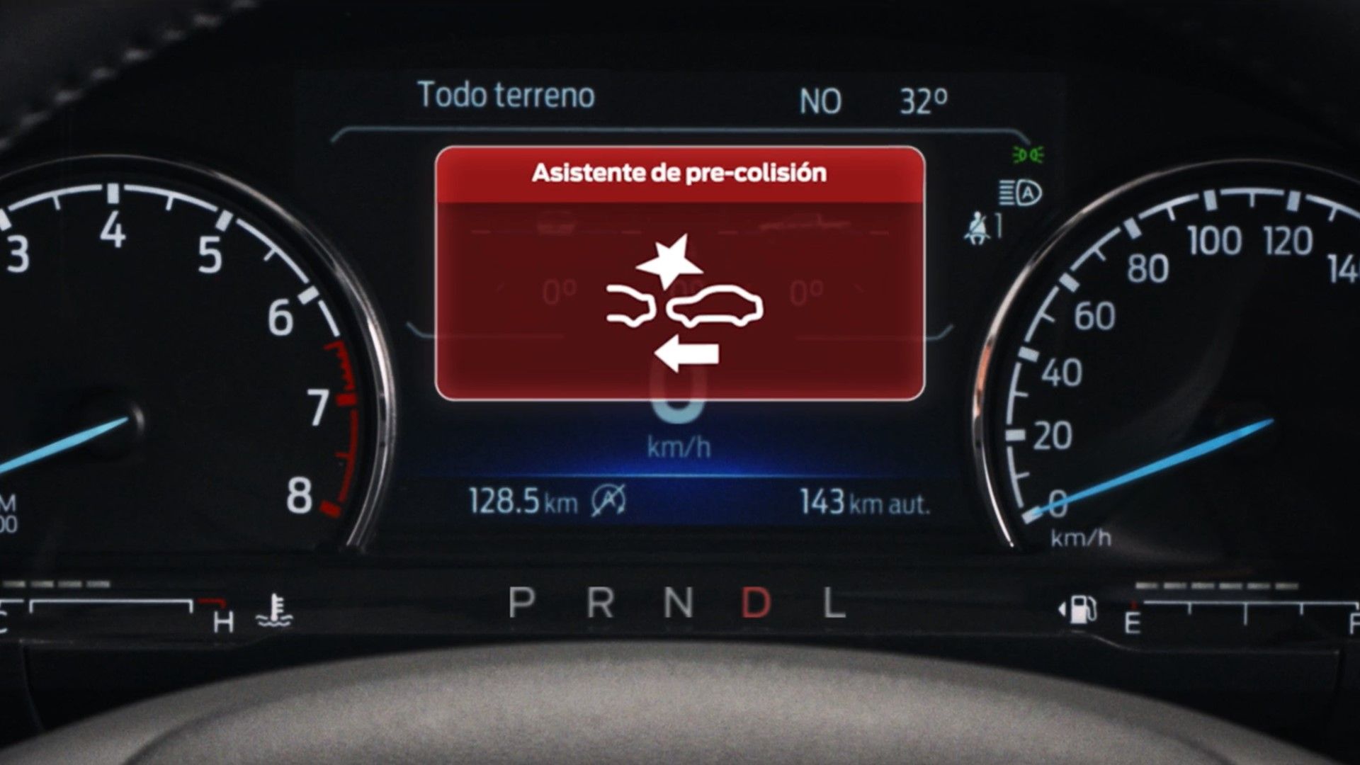 Asistente Precolisión con detector de peatones