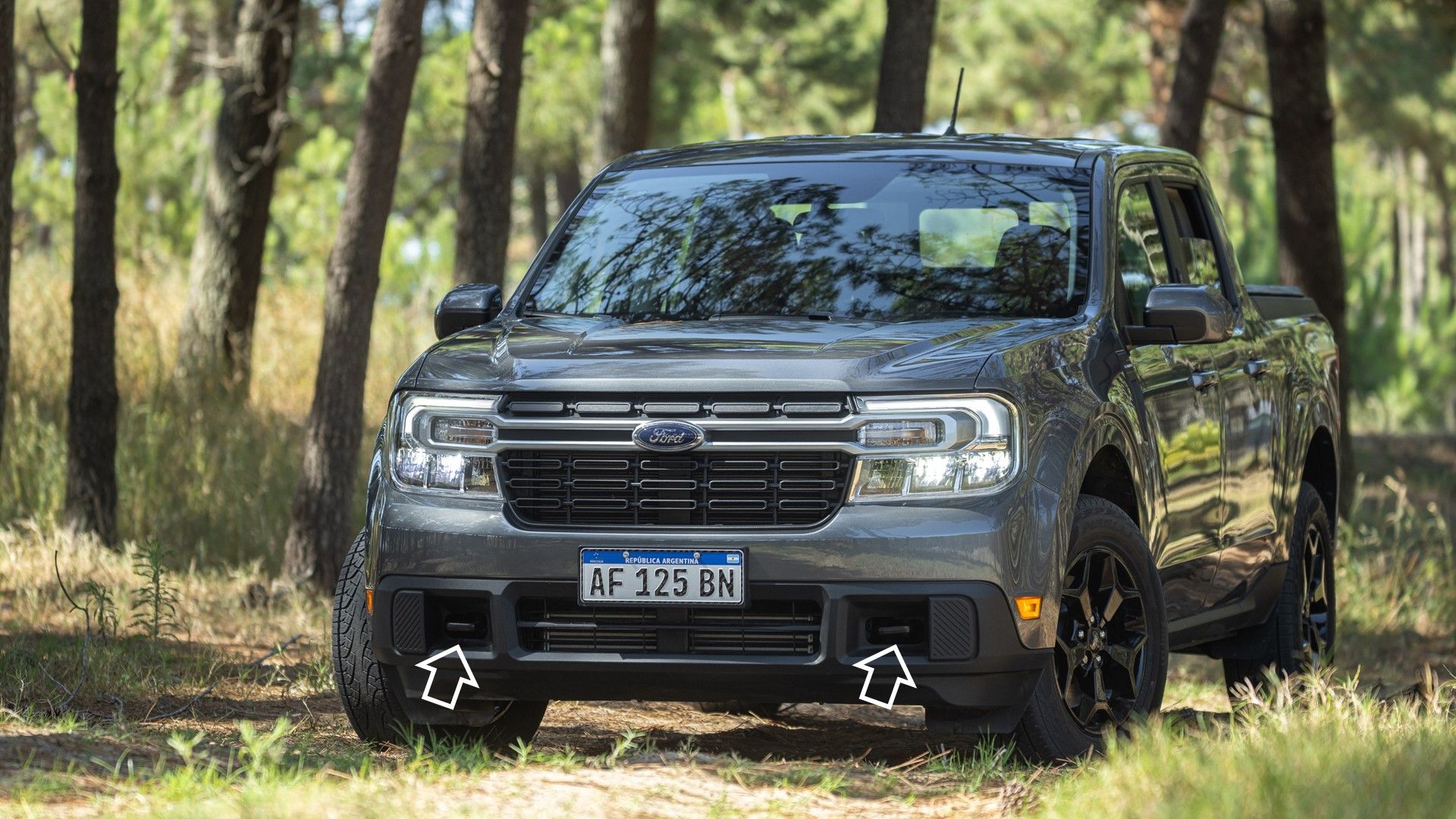 Ganchos de rescate delanteros