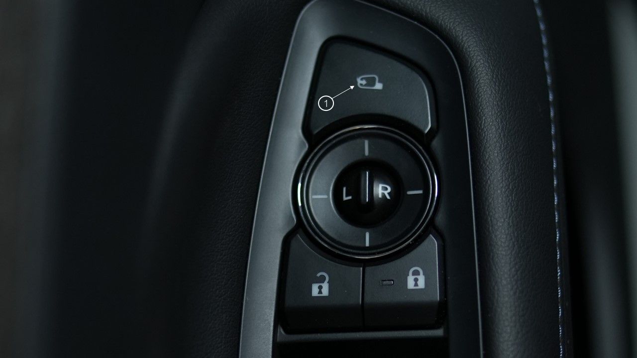 Espejos retrovisores rebatibles eléctricamente